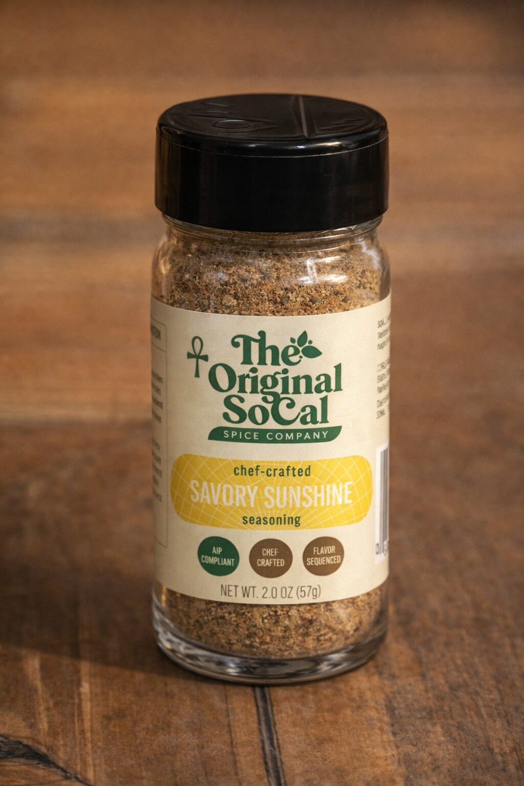 The everyday aip spice blend known as "Savory sunshine"